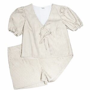 NWT TCEC Striped Lounge Set
